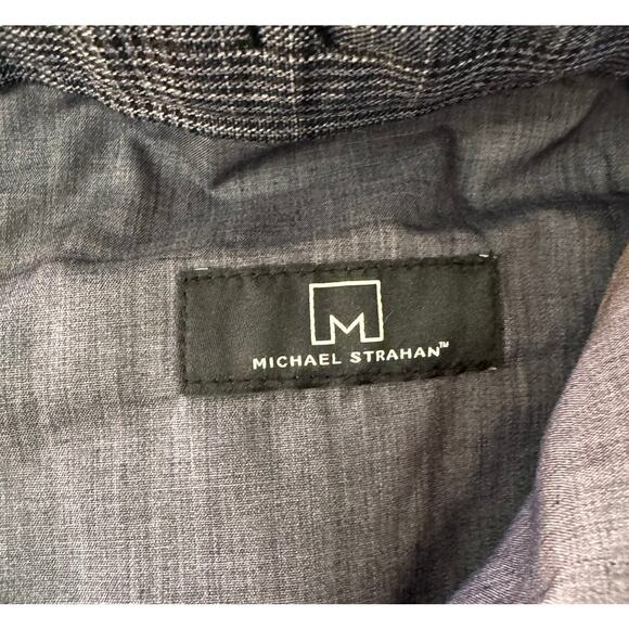 Michael Strahan 42 x 30 Navy Blue Plaid Trouser Pants NEW NWT - Picture 7 of 11